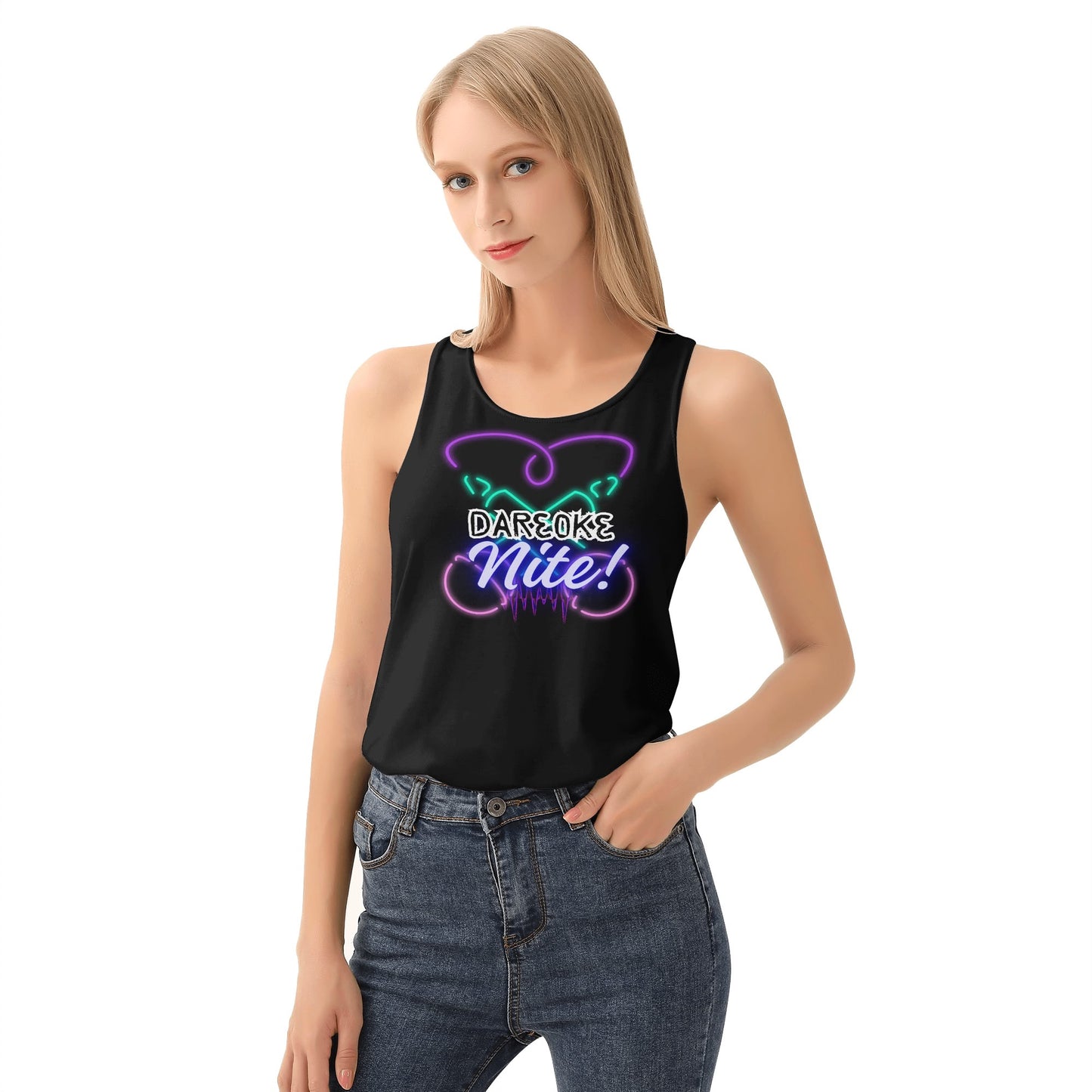 Womens DAREOKE tank top