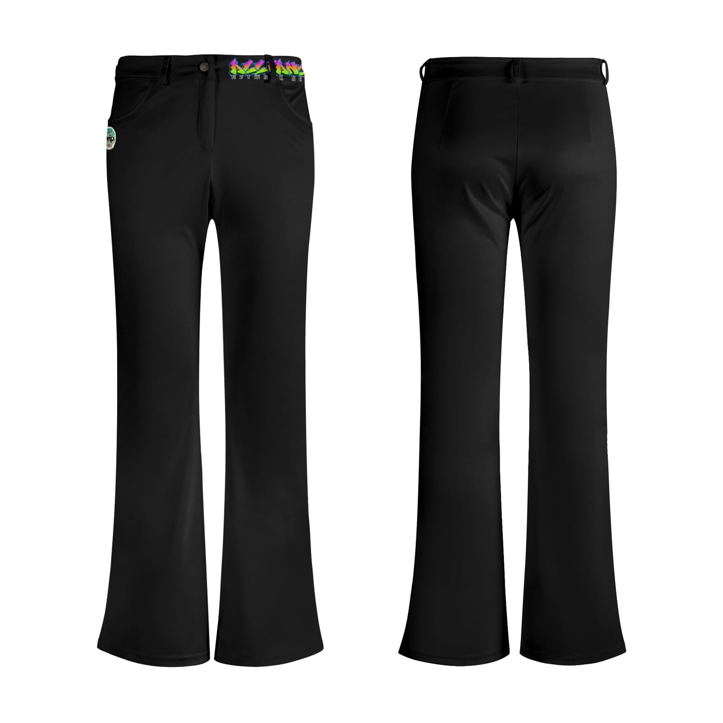 Trippy Womens Flare Pants