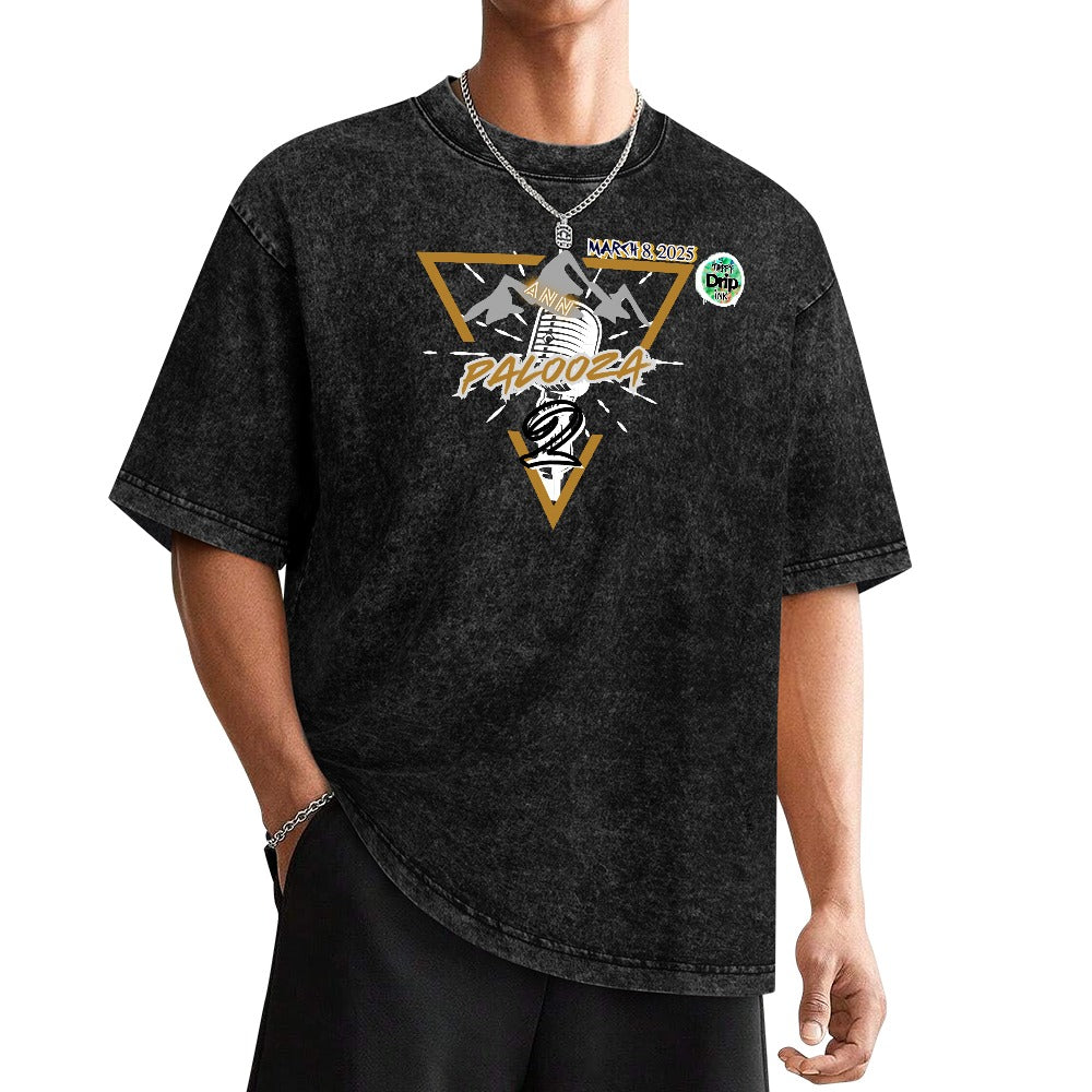 OFFICIAL PALOOZA 2 MERCH (NEW) (BLACK TEE)