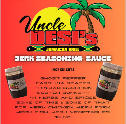 Uncle Desi's Jerk Seasoning Sauce